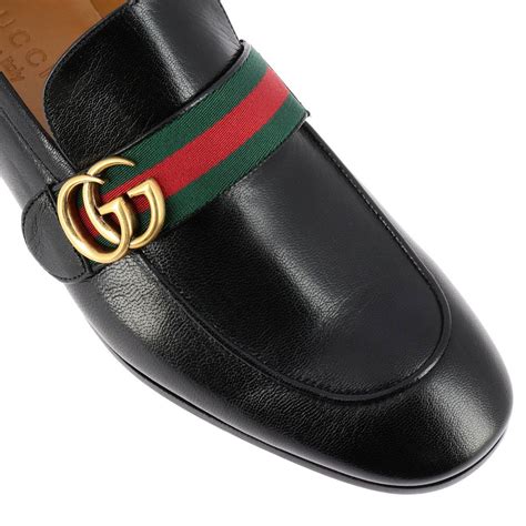 black gucci loafers mens|Gucci loafers men monogram.